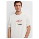 Mavi M0613669 Baskılı T-Shirt Erkek Tişort BEYAZ