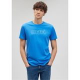 Mavi M065781-81347 Gök Mavi Slim Mavi Logo Erkek T-shirt