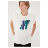 Mavi M066255-30701 Kırık Beyaz Erkek T-Shirt