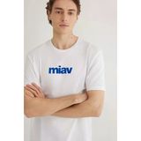 Mavi M067153 Miav Baskılı Tişört Erkek T-Shirt
