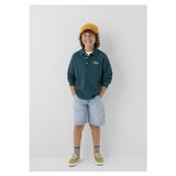 Mavi M6S10193-71932 Logo Sweatshirt Orman Yeşili Erkek Çocuk Sweatshirt