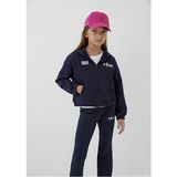 Mavi M7S10188-84371 1991 Mavi Baskılı Sweatshirt Koyu Lacive Kız Çocuk Sweatshirt - Koyu Lacivert