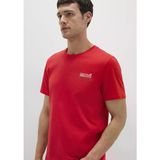 MAVİ MAVİ BASKILI TİŞÖRT Çin Kırmızısı Erkek T-Shirt M066841-33099
