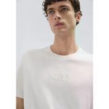 MAVİ MAVİ BASKILI TİŞÖRT Kırık Beyaz Erkek T-Shirt M0613662-70057