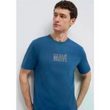 MAVİ MAVİ BASKILI TİŞÖRT Petrol Mavi Erkek T-Shirt M0613186-70764