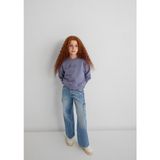 Mavi Mavi Jns Baskılı Mor Sweatshirt 7S10146-88095 - Mor-88095 - 7 - 8 Yaş