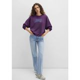 Mavi Mavi Logo Baskılı Mor Sweatshirt 1S10419-70679 - Mürdüm