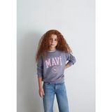 Mavi Mavi Logo Baskılı Mor Sweatshirt 7S10170-88095 - Mor-88095 - 2 - 3 Yaş