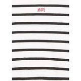 Mavi Mavi Logo Baskılı Siyah Çizgili Sweatshirt 7S10038-900 - 4 - 5 Yaş