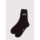 Mavi Mavi Logo Baskılı Siyah Soket Çorap 0911160-900 - Standart
