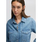 Mavi Merida Classic Denim Indigo Mavisi Jean Gömlek 1210662-86492 - XS