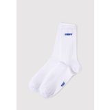 Mavi Miav Baskılı Beyaz Soket Çorap 0911440-620 Beyaz-620 One Size