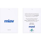Mavi Miav Baskılı Beyaz Soket Çorap 1912598-620 - Standart - Beyaz-620