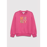 Mavi Mickey Baskılı Pembe Sweatshirt 7S10142-71085 - Açık Pembe - 7 - 8 Yaş