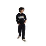 Mavi Mickey Mouse Baskılı Siyah Sweatshirt 6S10088-900 Siyah-900 4-5