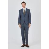 Mavi Mono Yaka 6 Drop Comfort Fit Tam Astar Esnek Takım Elbise 1001250104