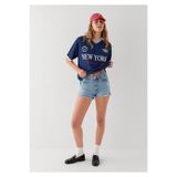 Mavi New York Baskılı Lacivert Forma Oversize / Geniş Kesim 1614372-86676