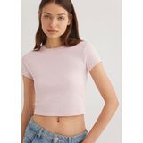 Mavi Pembe Basic Crop Tişört 1600814-89200 - XS