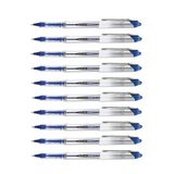 Mavi Pilot Kalem Ub-200 Vision Elite 0.8Mm 10 Adet Uniball Pilot Kalem 0.8 Mm Roller Uçlu Pilot Kalem İnce Uçlu Likit