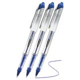 Mavi Pilot Kalem Ub-200 Vision Elite 0.8Mm 3 Adet Uniball Pilot Kalem 0.8 Mm Roller Uçlu Pilot Kalem İnce Uçlu Likit