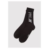 Mavi Pro Baskılı Siyah Soket Çorap 0912095-900