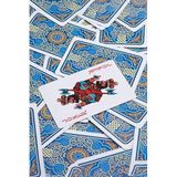 Mavi Pvc Plastik Su Geçirmez iskambil Poker Oyun Kağıdı rd60mv