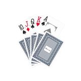 Mavi Pvc Plastik Su Geçirmez Jumbo Blackjack iskambil Oyun Kağıdı cin642mv