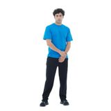 Mavi Rahat Kesim%100 Pamuklu Basic Erkek Tişörtü Mavi S