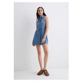 Mavi Raven Akdeniz Yıldız Baskılı Indigo Mavisi Jean Elbise 1310660-89760