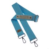 Mavi Renk, Spor ve Şık Kişiye Özel Omuz Çanta Kayışı, 120 Cm Hediyelik Seçenek Çanta Askısı, Yüksek Kalite Aksesuar, Günlük Kullanıma Uygun, Ultra Kalite 4 cm Genişliğinde Pamuk Kolon