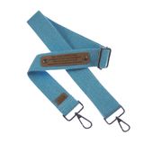 Mavi Renk, Üzerine Özel Mesaj Yazılabilen, Tote Çantaya Uygun Omuz Askısı 120 Cm, Sevdiğine Hediye, Yüksek Kalite Aksesuar, Günlük Kullanıma Uygun, Ultra Kalite 4 cm Genişliğinde Pamuk Kolon