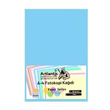 Mavi Renkli A-4 Fotokopi Kagidi 25 Li 1 Paket Artlantis Fotokopi Renkli A4 Kagidi