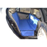 Mavi Renkli, Araç Içi Arka Koltuk Koruma Yastık, Konforlu ve Şık Tasarım - Ahşap - Ceviz - Seçenek 1