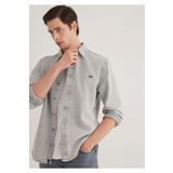 Mavi Roy Lux Black Buz Grisi Jean Gömlek Slim Fit / Dar Kesim 0210496-89295