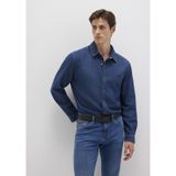 Mavi - Roy Lux Black Koyu Indigo Mavisi Jean Gömlek 0210496-90767 Koyu Mavi
