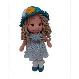 Mavi Rüya Bebek Amigurumi Organik Oyuncak