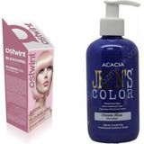 Mavi Rüya Renkli JEAN'S COLOR Amonyaklı Saç Boyası Krem 99 ml Uzun Süre Kalıcı Etki - MAVİ RÜYA