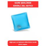 Mavi Sihirli Kare Jel El Isıtıcı Cep Sobası