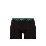 Mavi Siyah Basic Boxer 0911079-900 Siyah-900 S