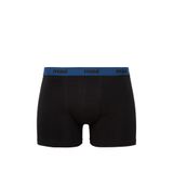 Mavi Siyah Basic Boxer 091699-85585 Siyah-85585 M