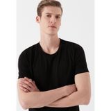 Mavi - Siyah Basic Tişört 061747-900