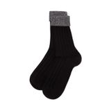 Mavi Siyah Soket Çorap 1910958-900 Siyah-900 One Size