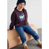 Mavi Stitch Baskılı Mor Sweatshirt 7S10161-70635 - 2 - 3 Yaş