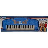Mavi Su Dünyası 37 Tuşlu Piano Org Mavi - Renkli