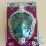 Mavi Su Dünyası Full Face Maske Şnorkel Set Takımı Yeşil Renk L/xl - Mavi Su Dünyası - L - XL