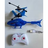 Mavi Su Dünyası Uzaktan Kumandalı Helikopter 18 cm Mavi Renkli