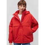 Mavi Su İtici Kapüşonlu Kadın Kırmızı Mont 1110348-70461 Oversize Kesim Rahat Kullanım