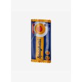 Mavi Suni Deri Spaghetti Makyaj Çantası 10x21,5 cm