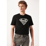 Mavi - Superman Baskılı Siyah Tişört 0610494-900