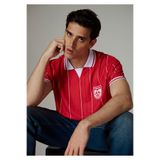 Mavi Team Futbol Koleksiyonu Türkiye Baskılı Kırmızı Erkek Forma Tişört Loose Fit / Bol Rahat Kesim